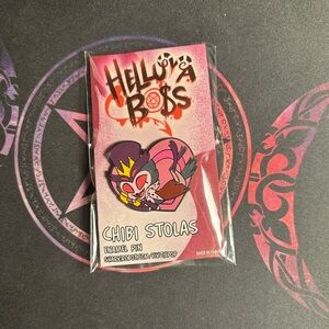 Helluva Boss Chibi Stolas Collectable Enamel Pin
